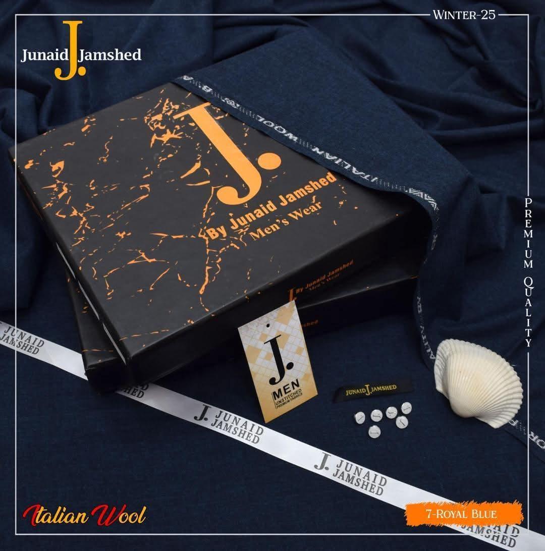 Men’s Unstitched Wool Plain Suit