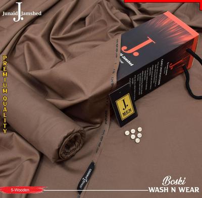 Men’s Unstitched Wash And Wear Plain Suit