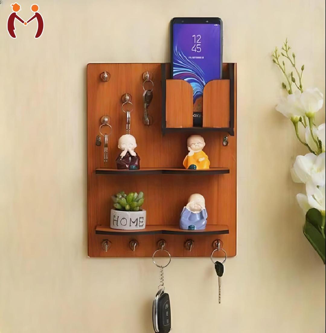 Wooden Keys and Mobile Holde